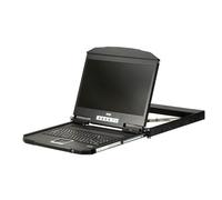 Aten CL3700 Consola LCD KVM 18.5" Full HD 1920x1080 LED, USB, HDMI, Teclado, Touchpad, Rack 19" Corta