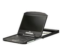 Aten Cl3700nw Fr Kurze Tiefe Single Rail 18.5"-Lcd Konsole Usb Hdmi - KvM-Konsole - FR-Layout (cl3700nw f)