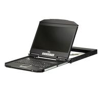 Aten Cl3700nw Fr Kurze Tiefe Single Rail 18.5"-Lcd Konsole Usb Hdmi - KvM-Konsole - FR-Layout (cl3700nw f)