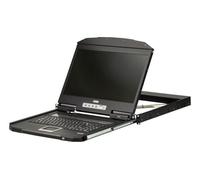 Aten Cl3700nw Fr Kurze Tiefe Single Rail 18.5"-Lcd Konsole Usb Hdmi - KvM-Konsole - FR-Layout (cl3700nw f)