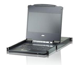 Aten CL6708MW Switch KVM LCD DVI de 8 Puertos FHD 1080p con Iluminación LED