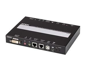 ATEN CN9600 Conmutador KVM a través de IP de un solo puerto DVI de 1 puerto remoto
