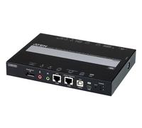 ATEN 1 switch KVM a través de IP DisplayPort 4K de un solo puerto para acceso a recurso compartido local/remoto