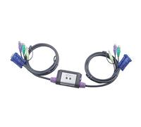 ATEN Conmutador KVM de 2 Puertos, AT-CS62A