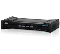 Aten CS1184 Interruptor KVM Negro - Periférico de Entrada (USB, USB, DVI-I, 2560 x 1600 Pixeles, 2560 x 1600 Pixeles, 2048 x 1536 Pixeles)