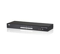 ATEN CS1644A Swith KVM - Periférico de Entrada (USB, USB, DVI-I, 2048 x 1536 Pixeles, Negro, 1U)