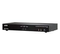 ATEN 2-Port True 4K HDMI Dual-View KVM Switch with Audio & USB 3.0 Hub