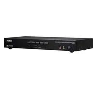 Aten CS1844 4-Port USB 3.0 4K HDMI 2.0 Dual Display KVMP™ Switch con Audio