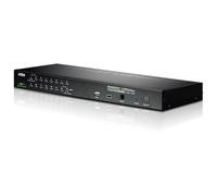 ATEN CS19416 Switch KVM Over IP 16-Port USB - PS/2 VGA KVM Switch con Puerto Periférico USB, Montaje en Rack