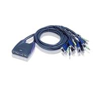 Aten CS64US-AT - Switch KVM, Azul