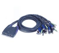 Aten CS64US interruptor KVM Azul