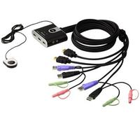 Aten CS692 interruptor KVM Negro