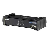 Aten Interruptor KVM CS1762A USB 1920 x 1200 Negro Alámbrico