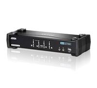 ATEN CubiQ CS1784A - Conmutador KVM de 4 vías (DVI, USB 2.0, Audio 2.1)
