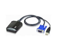 Aten cv211 Laptop USB Adaptador de Consola Negro
