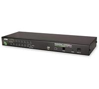 ATEN Daisy Chain - Switch KVM, Negro