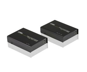 ATEN Extensor formato compacto HDMI HDBaseT (4K a 100 m) (HDBaseT Clase A) - 4096 x 2160 Pixeles - Transmisor y receptor de señales AV - 100 m - Alámbrico - 3D - HDCP