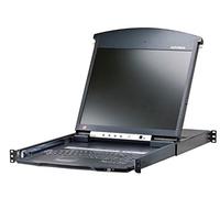 Aten KVM de 16 Puertos 1zoll LCD Cat5e 6 Over IP Switch