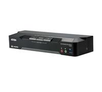 ATEN Matriz de vídeo en formato compacto KVM DisplayPort 4K dual display de 2 puertos con Boundless Switching