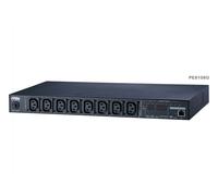 Aten PE8108G-ATB-G 10A 8-Toma 1U Toma-Metered & Conmutadored eco PDU