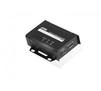 ATEN Receptor DisplayPort HDBaseT-Lite 4K @ 40m / 1080p @ 70m, VE901R-AT-G, Negro, con Certificación HDBaseT Clase B