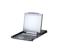 ATEN Slideaway CL5708IM Consola KVM Conmutador KVM 8 Puertos PS/2 USB