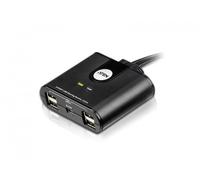 Aten Switch de periféricos USB 2.0 de 2 x 2 puertos