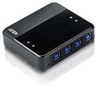 Aten switch de periféricos usb 3.2 gen1 de 4 x 4 puertos