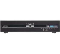 ATEN Switch KVM de Seguridad Avanzada DisplayPort Dual Display USB de 2 Puertos con CAC (Compatible con PSD PP v4.0) Marca