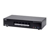 ATEN Switch KVMP DisplayPort 4K Triple Display USB 3.0 de 4 Puertos, 4096 x 2160 Pixeles, 4K Ultra HD, Concentrador USB, Control para 4 Computadoras