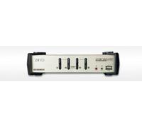 Aten switch kvmp? vga/audio ps/2-usb de 4 puertos con osd