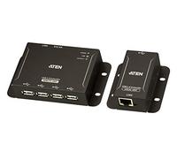 Aten UCE3250 - Alargador USB de 4 Puertos, USB 2.0 Cat.5 (hasta 50 m)