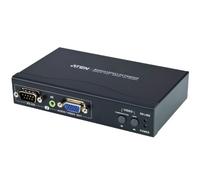 Aten VB552 Extensor Audio/Video AV Repeater Negro - Extensor de A/V (AV Repeater, 1920 x 1200 Pixeles, Cat5e,Cat6, 200 m, 1280 x 1024 (SXGA),1600 x 1200 (UXGA), Negro)