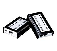 Aten VE800-AT-G - Extensor Cable HDMI Via Cable Cat.5e/6, Negro