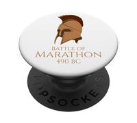 Atenas Clásica Historia Griega Antigua Batalla de Maratón PopSockets PopGrip Adhesivo