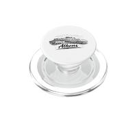 Atenas, Grecia, Acrópolis, Partenón, Viaje, Bosquejo PopSockets PopGrip para MagSafe