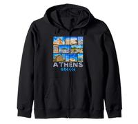 Atenas Grecia - Recuerdo de Grecia - Atenas Sudadera con Capucha
