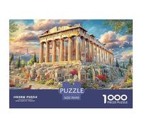 Atenas Panorama Puzzle para Adultos Desafío Mental con Alma De Obra De Arte Excepcional, Diseñado para Adultos Y Niños Desde 14 Años 70x50cm/1000pcs