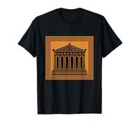 Atenas Partenón Templo Atenea Diosa Griega Sabiduría Historia Camiseta