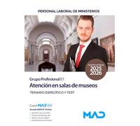 Atención en salas de museos (Grupo Profesional E1) Ministerio de Cultura. Temario y test específico