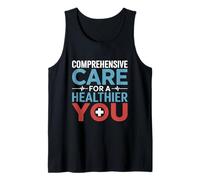 Atención integral para una medicina interna más saludable Camiseta sin Mangas