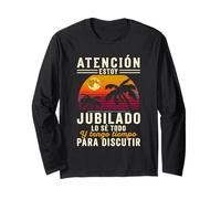 Atención Jubilado Lo Sé Todo Tengo Tiempo para Discutir Manga Larga