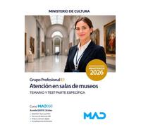 ATENCION SALA MUSEO GRUPO PROFESIONAL E1 TEMARIO Y TEST ESPE