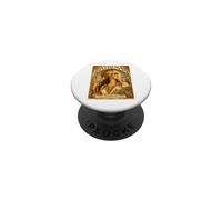 Atenea Diosa de la Sabiduría y la Guerra Mitología Griega Arte PopSockets PopGrip Adhesivo