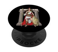 Atenea Diosa Griega Antigua Grecia Mitología Dioses PopSockets PopGrip Adhesivo