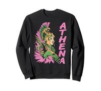 Atenea Diosa Lechuza Sabiduría Casco Guerrero Antiguo Sudadera