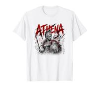 Atenea Griego Hembra Diosa Guerrero Búho Mito Leyenda Camiseta