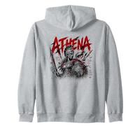 Atenea Griego Hembra Diosa Guerrero Búho Mito Leyenda Sudadera con Capucha