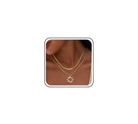 Atentuyi Boho Espina Pescado En Capas Collar Oro Simple Serpiente Plana Cadena Gargantilla Brillante Cz Sol Colgante Delgado Collar Lindo Delicado Círculo Hueco Cristal Rayo Sol Minimalista Mujeres