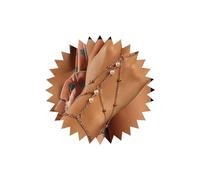 Atentuyi Cadena De La Mano De Perlas De Oro De Cuentas Dedo Pulsera En Capas Borla Cadena De Metal Retro Pulseras De Esclavos De La Joyería Boho Para Las Mujeres Y Las Niñas